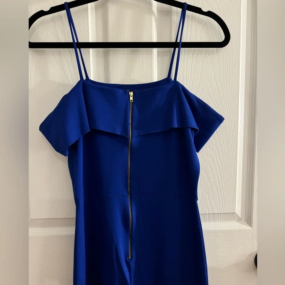 Royal blue jumpsuit